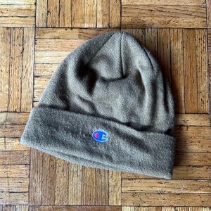 champion brown soft beanie